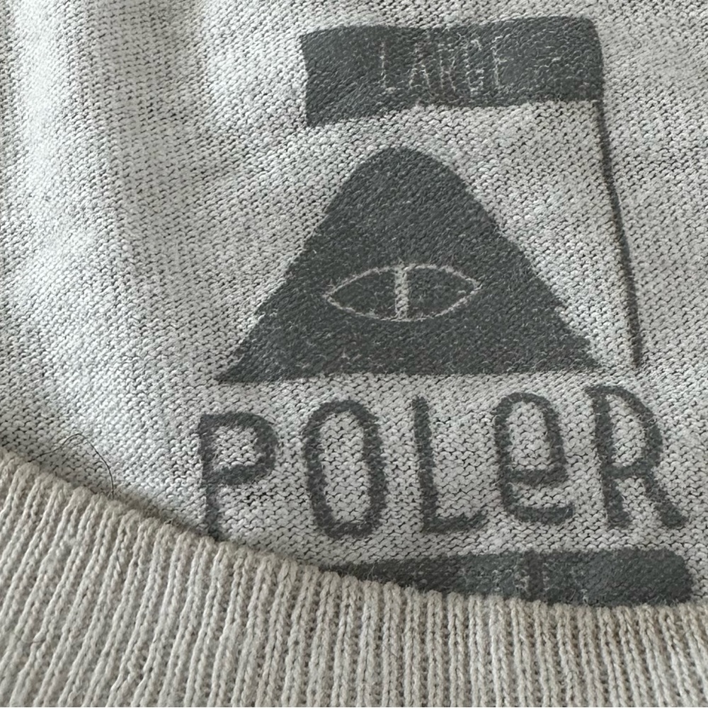 Poler white t shirt men’s